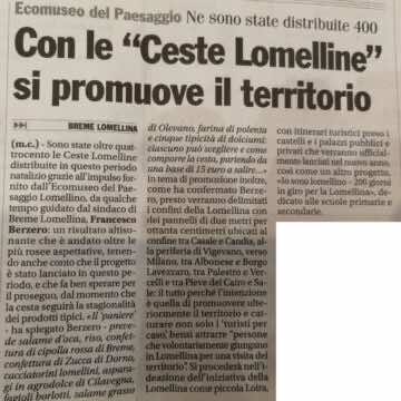 La cesta lomellina su “Il Monferrato”